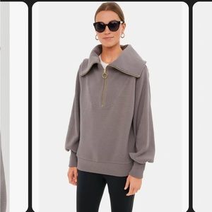 NWT Varley vine half zip pull over